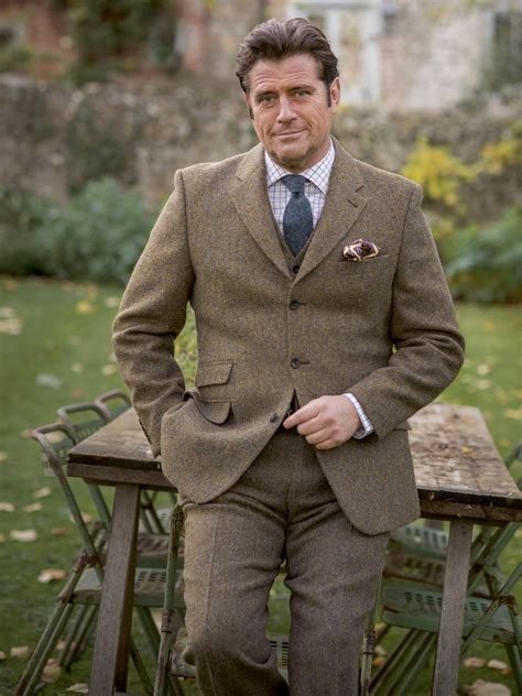 scottish tweed suit.